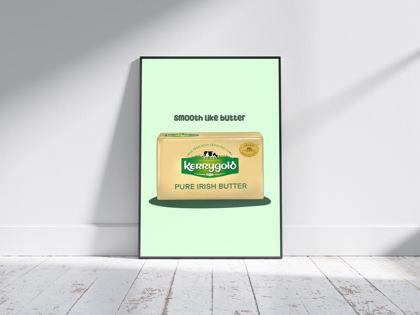 Kerrygold Butter Print: Irish Kitchen Wall Art