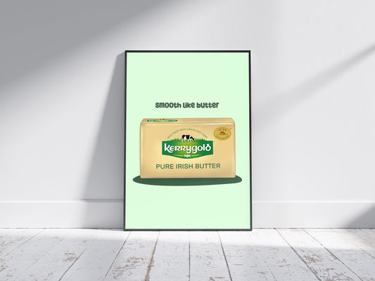 Kerrygold Butter Print: Irish Kitchen Wall Art