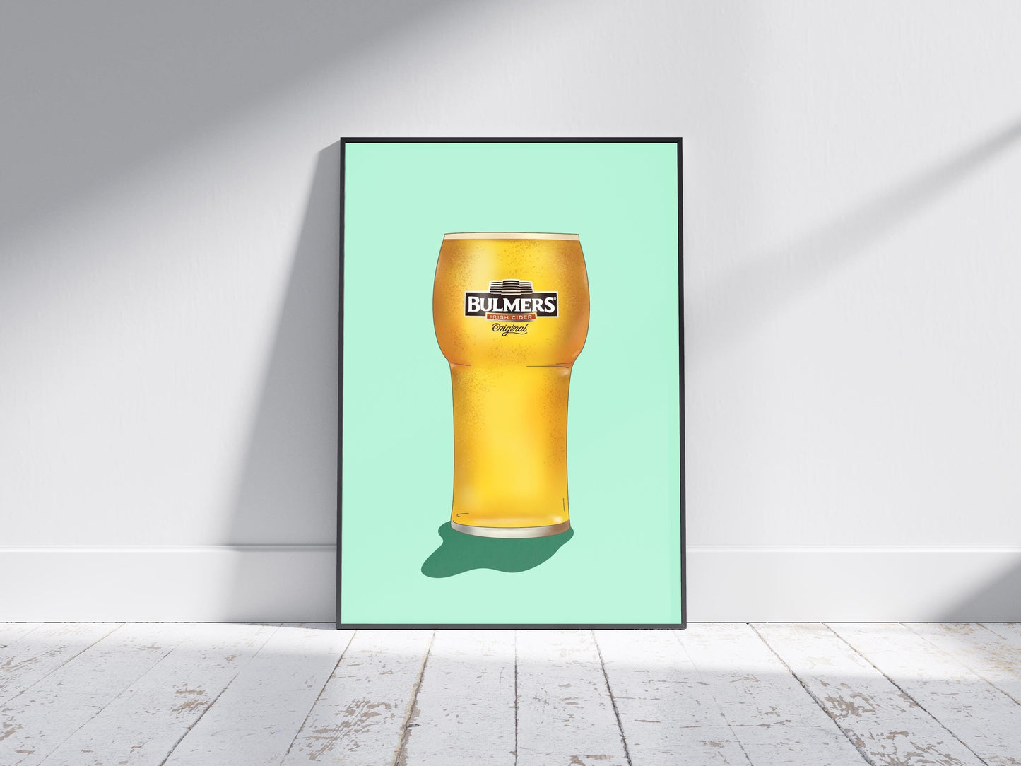Bulmers Irish Cider Print: Pub Wall Art