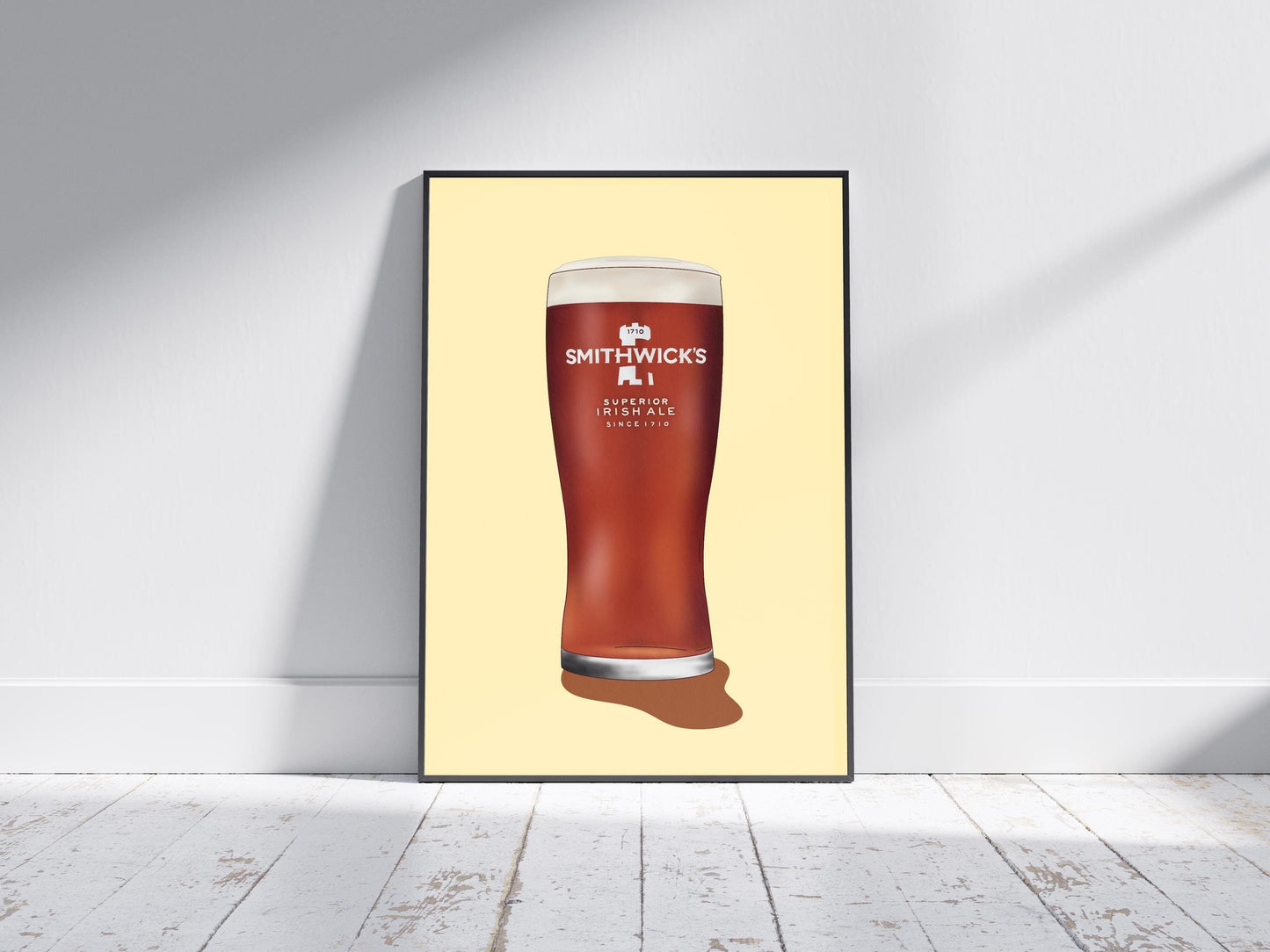 Smithwicks Red Ale Print: Irish Beer Wall Art