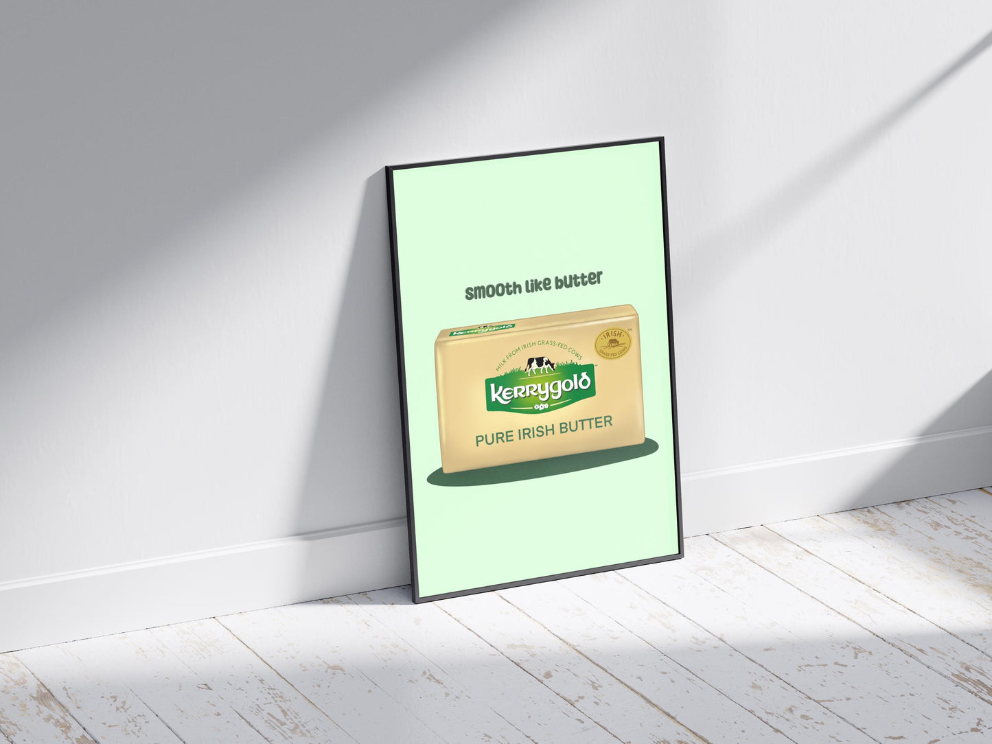 Kerrygold Butter Print: Irish Kitchen Wall Art