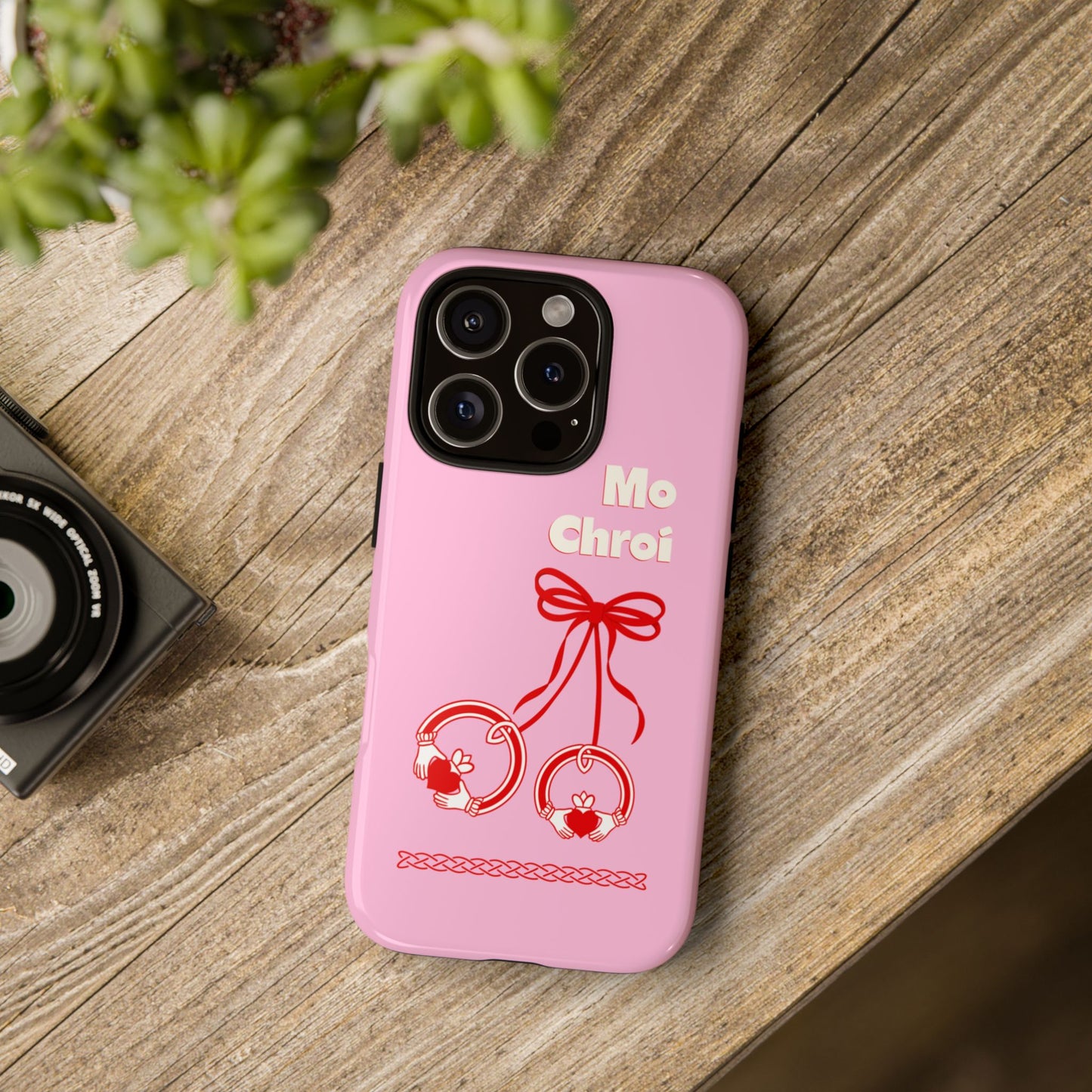 Mo Chroí Claddagh Ring Irish Tough Phone Case