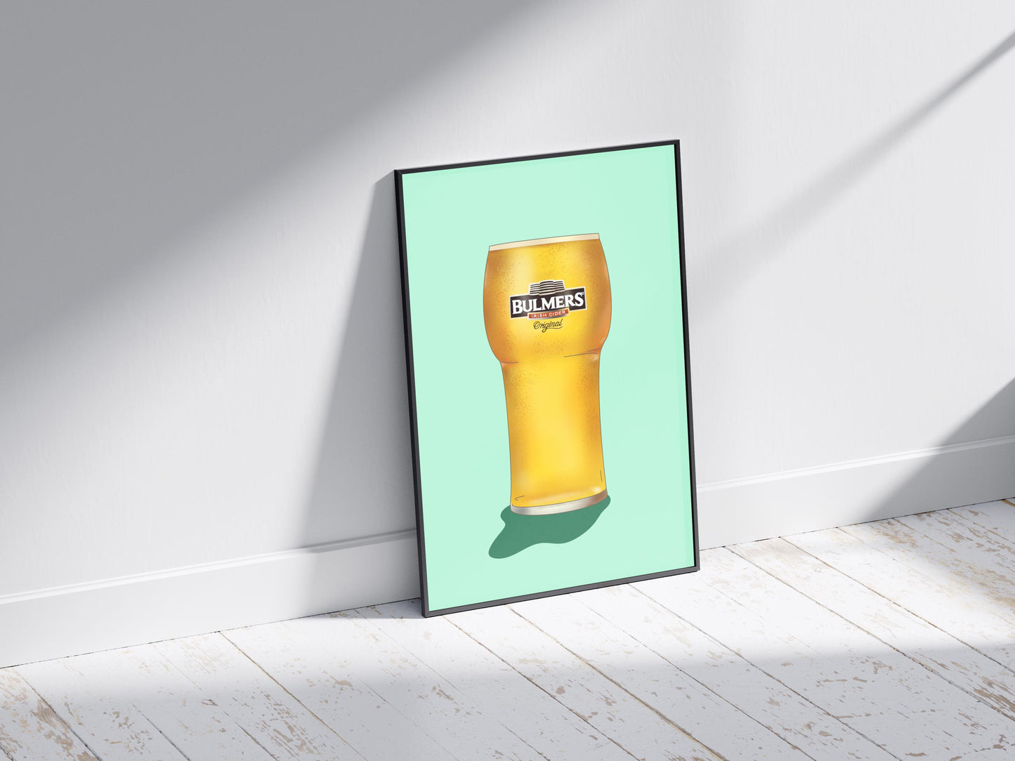 Bulmers Irish Cider Print: Pub Wall Art