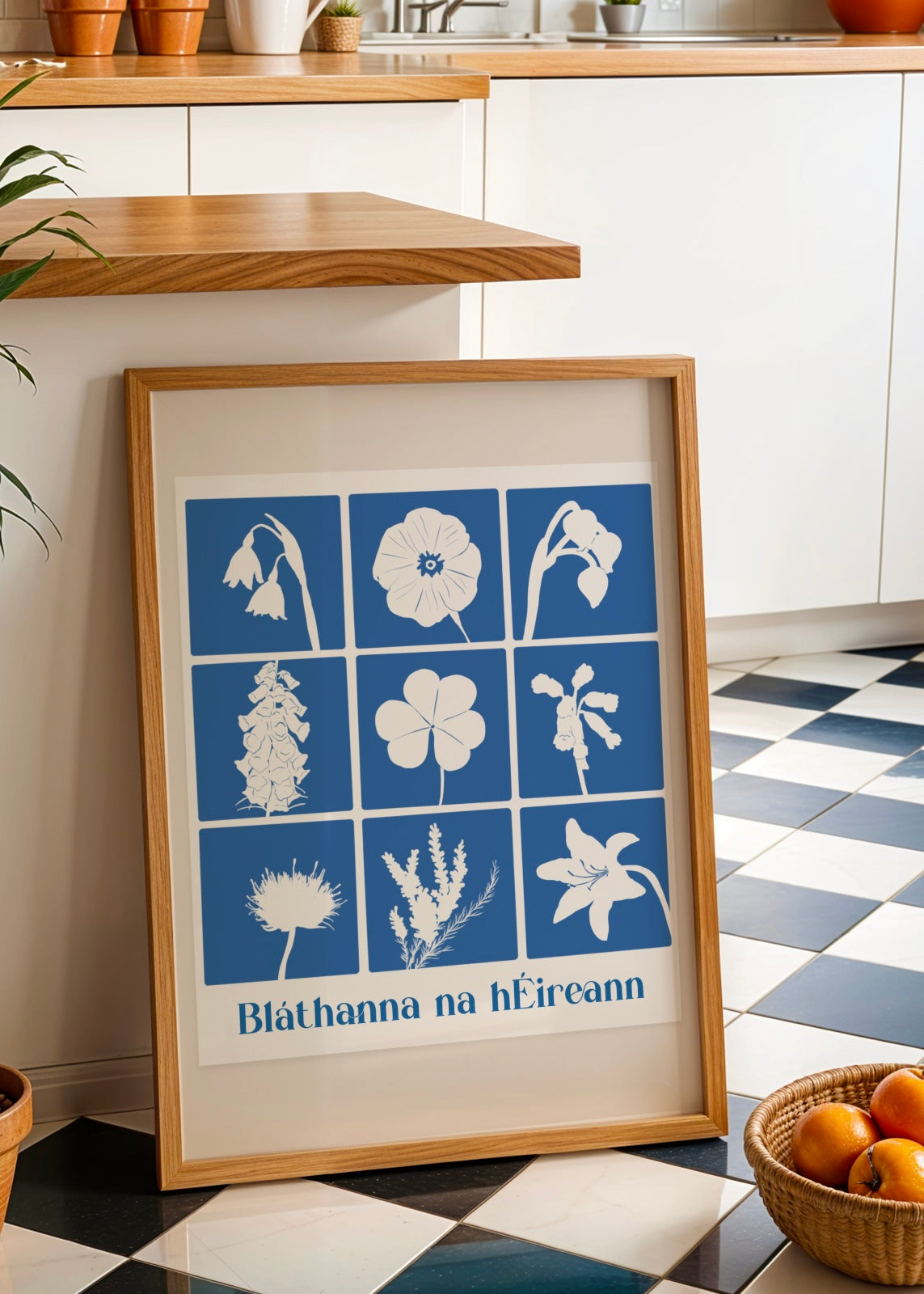 Flowers of Ireland - Bláthanna na hEireann Irish Print