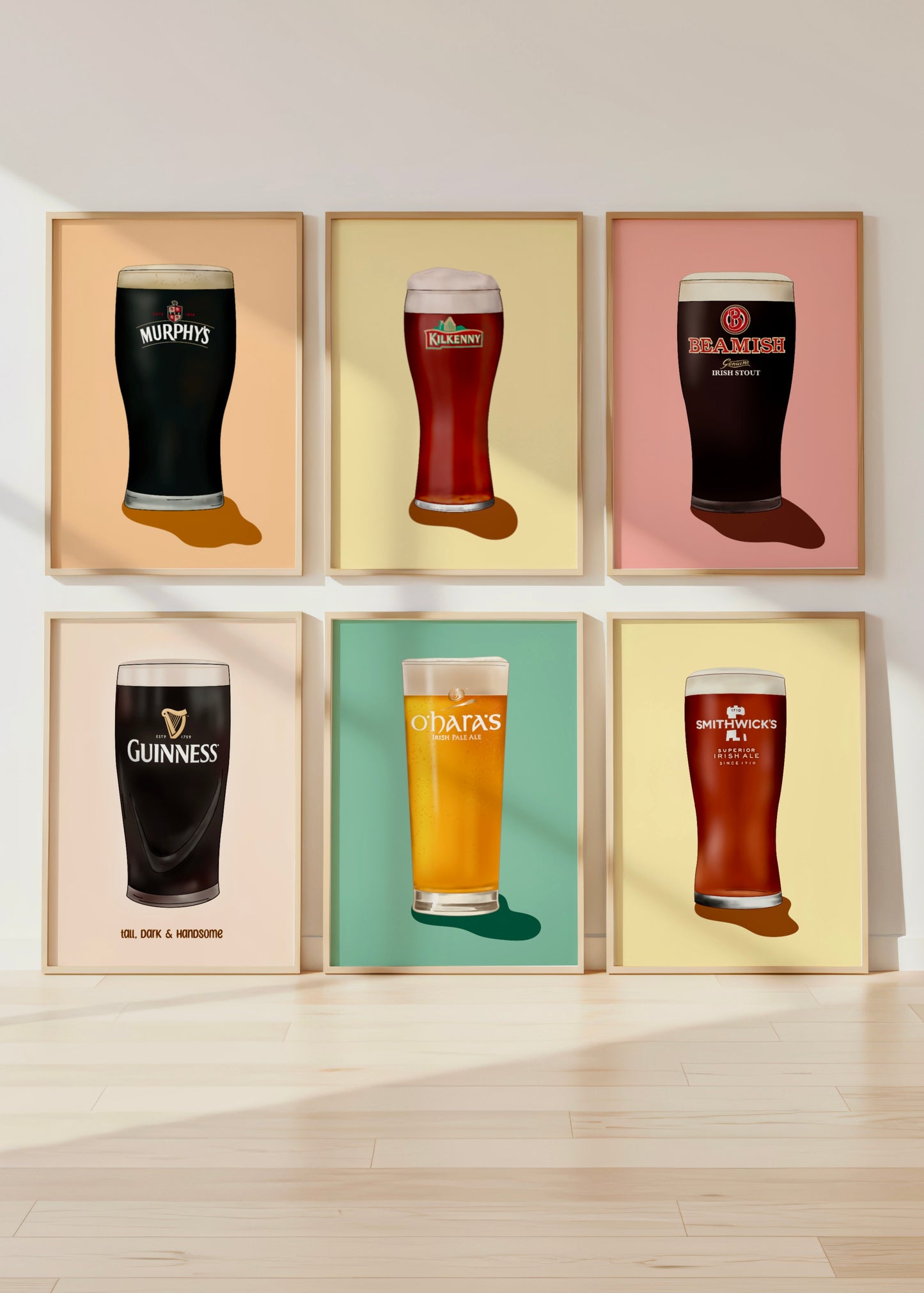 O'Hara Irish Pale Ale Pint Print - Irish Pub Print
