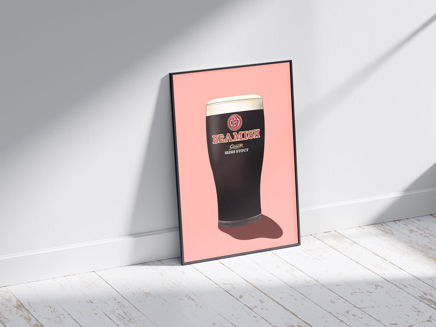 Beamish Pint available in multiple colours | Irish Stout | Irish Print