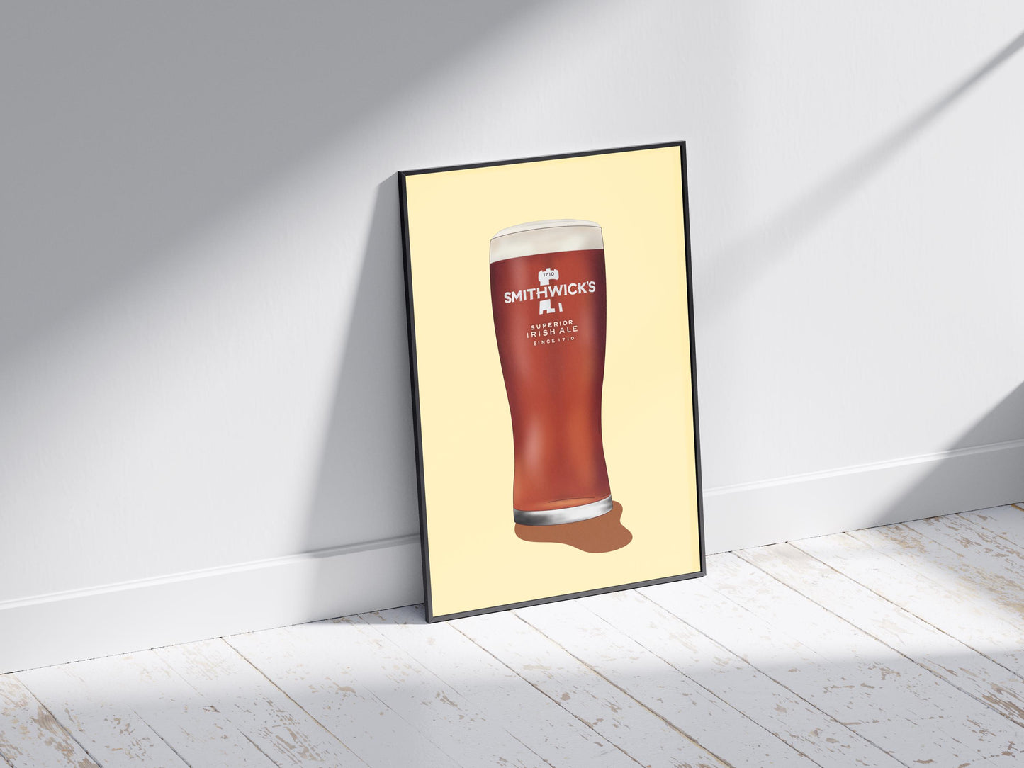 Smithwicks Red Ale Print: Irish Beer Wall Art