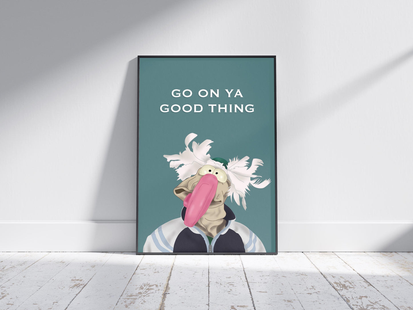 Dustin the Turkey | Go on ya Good Thing | Funny Irish Print